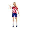 Barbie - Barbie Footballeuse - Poupée Mannequin - Dès 3 ans-2