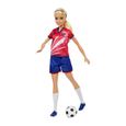 Barbie - Barbie Footballeuse - Poupée Mannequin - Dès 3 ans-3