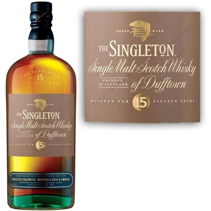 SINGLETON OF DUFFTOWN 15 ANS - Achat / Vente SINGLETON OF DUFFTOWN 15 ...