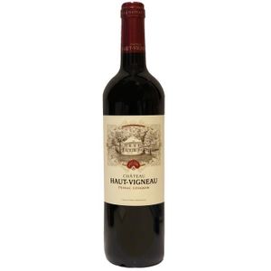 VIN ROUGE Château Haut Vigneau 2017 Péssac Léognan - Vin rouge de Bordeaux