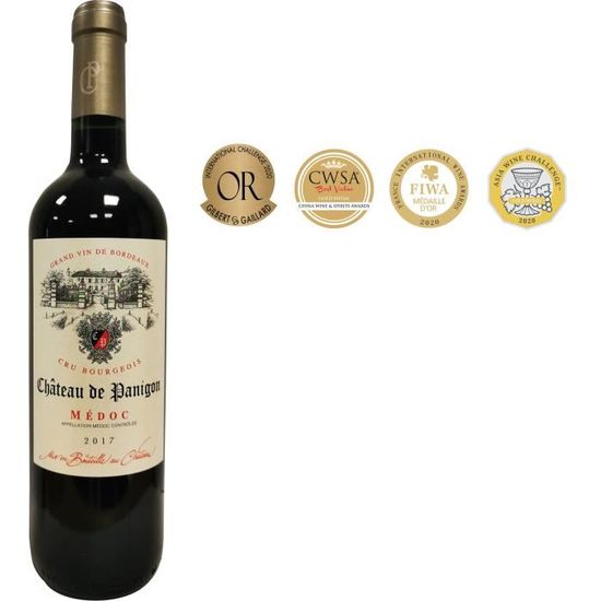 Château de Panigon 2017 Médoc Cru Bourgeois - Vin rouge de Bordeaux