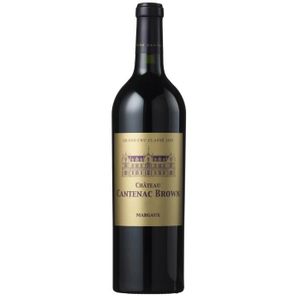 VIN ROUGE Château Cantenac Brown 2018 Margaux - Vin rouge de