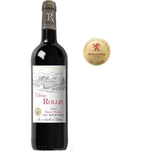 VIN ROUGE Château Rollin 2018 Haut-Médoc Cru Bourgeois - Vin
