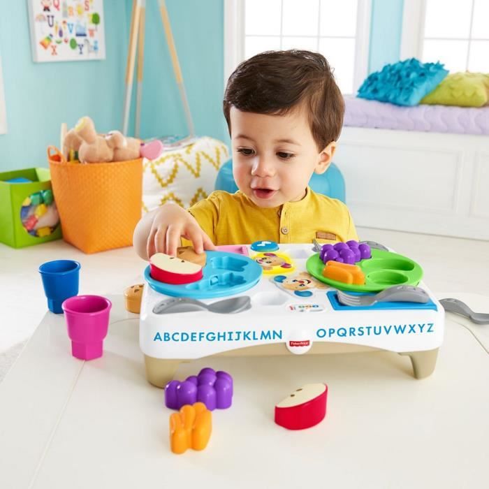 FISHER-PRICE - Table Petit Déjeuner Puppy - Jouet Interactif