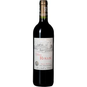 VIN ROUGE Château Rollin 2020 Haut-Médoc Cru Bourgeois - Vin rouge de Bordeaux
