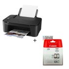KINGZONE CANON Pack Imprimante Multifonction WiFi Noir PIXMA TS3450 + Pack de 2 cartouches d'encre PG-545 / CL-546 Noir + Couleur