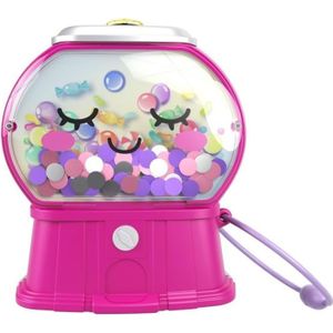 POUPÉE Polly Pocket - Coffret Machine à bonbons, avec Mini-Poupées Polly et Margot, 5 Surprises, 13 Accessoires - Mini-Poupée - Dès 4 ans