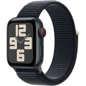 MONTRE CONNECTÉE Apple Watch SE GPS + Cellular - 40mm - Boîtier Midnight Aluminium - Bracelet Midnight Sport Loop