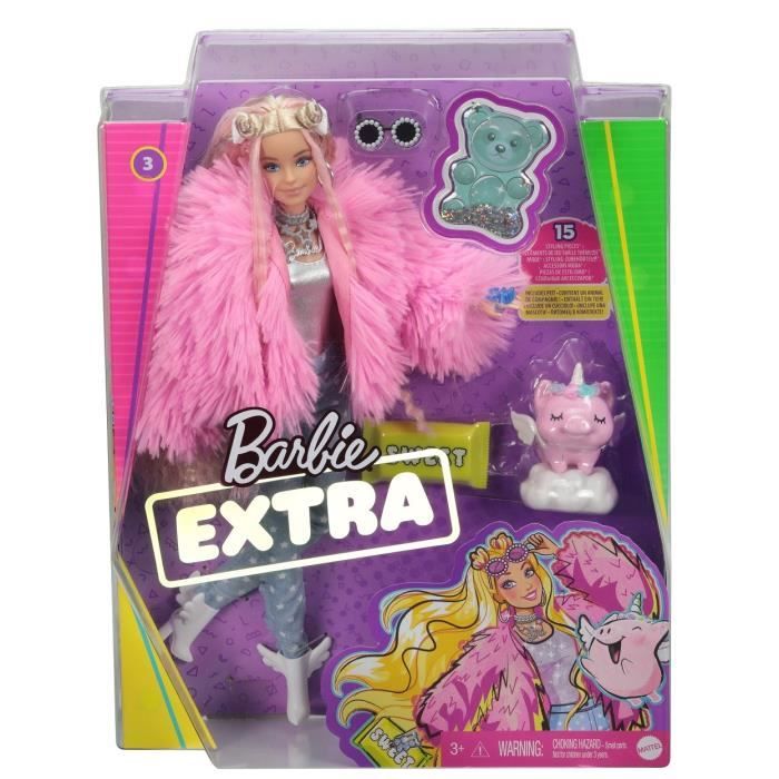 Poupée Barbie Tresses Magiques - BARBIE - Princesse - 3 ans et + -  Cdiscount Jeux - Jouets