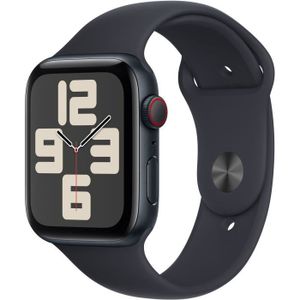 MONTRE CONNECTÉE Apple Watch SE GPS + Cellular - 44mm - Boîtier Midnight Aluminium - Bracelet Midnight Sport Band - M/L