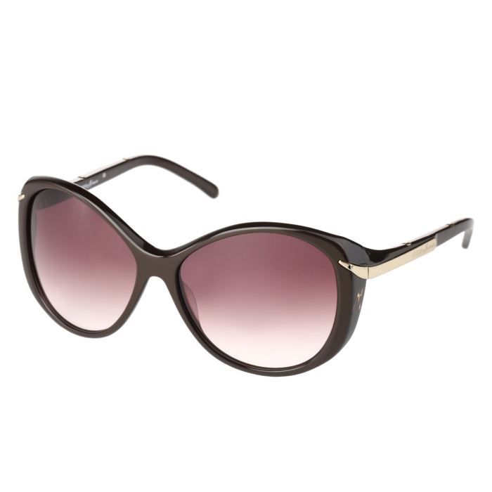 Lunettes De Soleil Guess By Marciano - Monture Noire Carrée, Verres Gris, Neuves Avec étui