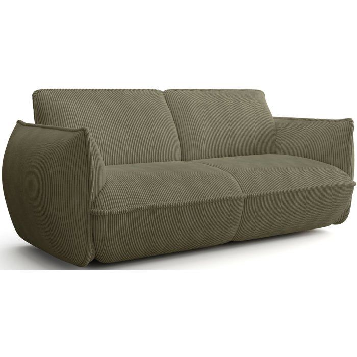 Canapé fixe 3 places SOFFIO Tissu 220 x 98 x 83 cm