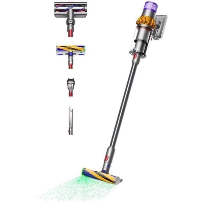 DYSON V15 Detect Absolute - Aspirateur Balai - Puissance 240 AW - Autonomie jusqu'à 60 min - Brosse avec lumière intégrée - État correct Dyson sur Cdiscount Seconde Vie