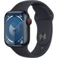 Apple Watch Series 9 GPS - 41mm - Boîtier Midnight Aluminium - Bracelet Midnight Sport Band - S/M-0
