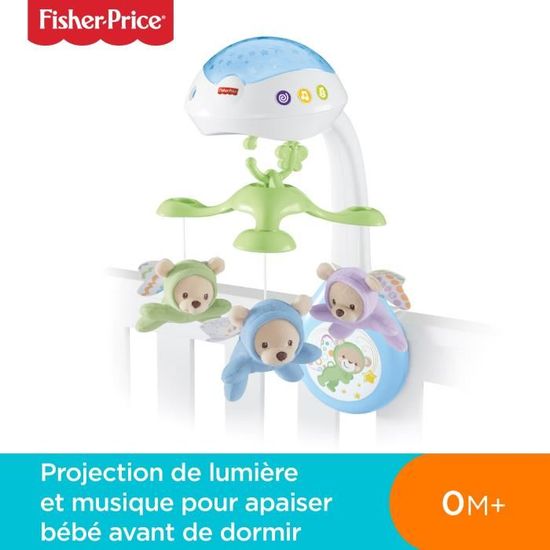 mobile bébé doux rêve animaux - Fisher Price