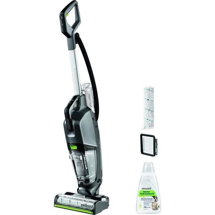 BISSELL CrossWave Hydrosteam PET Select - Aspirateur Balai Laveur Vapeur Filaire - Sols durs et tapis - Auto-Nettoyage État correct - Bissell reconditionné disponible sur Cdiscount Seconde Vie