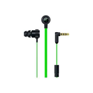 RAZER Ecouteurs Gamer Hammerhead V2 - Filaire - Jack 3,5 mm - Longueur du câble : 1,3 m - Noir et vert RAZER Ecouteurs Gamer Hammerhead V2 - Filaire - Jack 3,5 mm - Longueur du câble : 1,3 m - Noir et vert