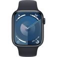 Apple Watch Series 9 GPS - 45mm - Boîtier Midnight Aluminium - Bracelet Midnight Sport Band - M/L-1