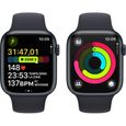 Apple Watch Series 9 GPS - 45mm - Boîtier Midnight Aluminium - Bracelet Midnight Sport Band - M/L-4