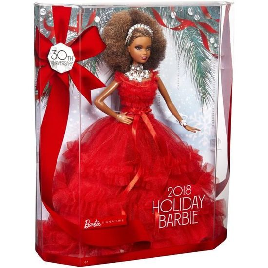 barbie noel brune 2018