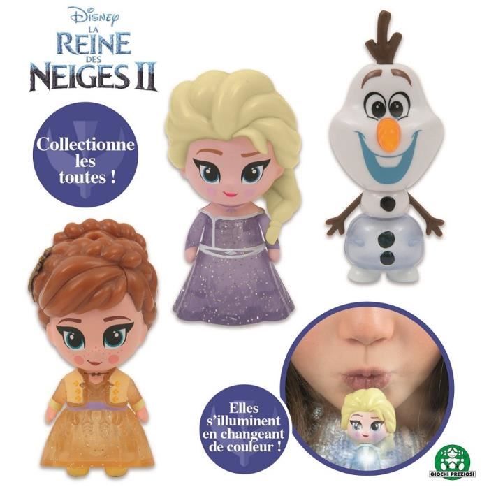 Figurine à peindre Reine des neiges x3 DISNEY : le pack de