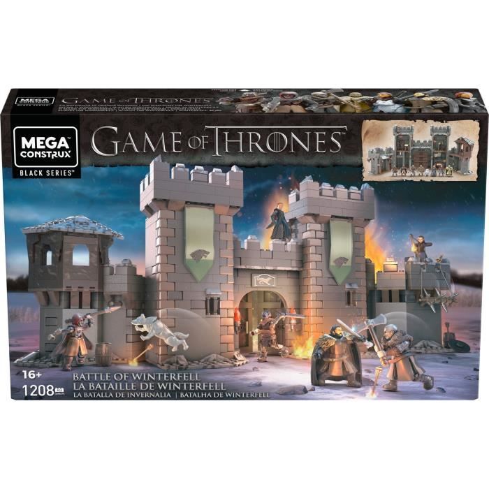 MEGA CONSTRUX Game of Thrones Château de Winterfell - 1000 pièces - 16 ans et +