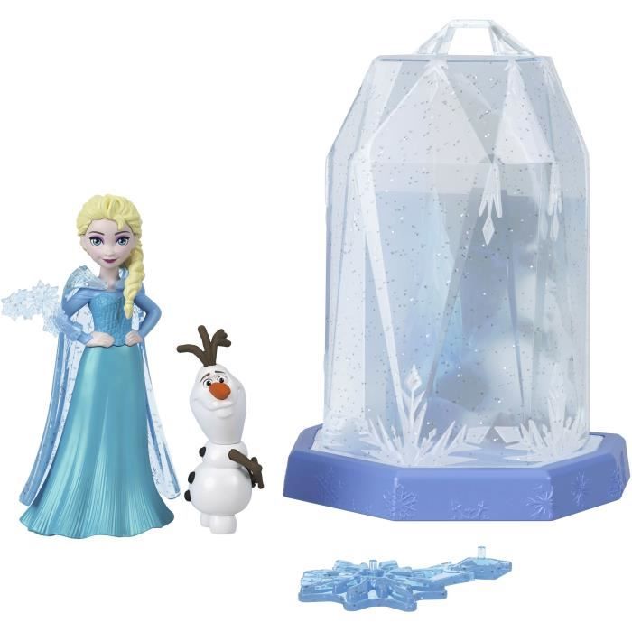 Coffret surprise 1 princesse Ice reveal + 3 accessoires et Olaf - Mattel - HRN77 - modèle aléatoire