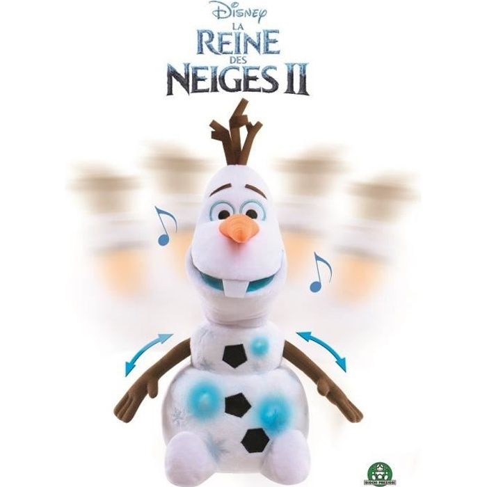 Disney La Reine des neiges 2 – Peluche super douce 20 cm – Olaf :  : Jeux et Jouets