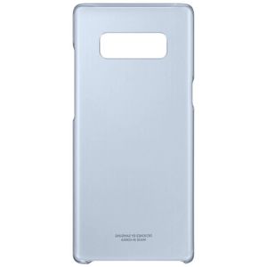 COQUE - BUMPER Samsung Coque transparente ultra fine Note8 - Bleu foncé
