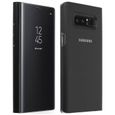 Samsung Clear View Cover Stand Note8 - Noir-1