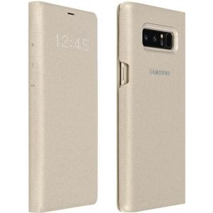 ÉTUI GPS Samsung LED View Cover Note8 - Or