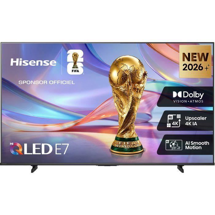 Hisense 43E7S - TV QLED 43 (108 cm) - 4K UHD 3840x2160 - HDR10+ - Smart TV Vidaa