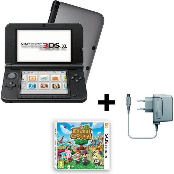 Console NINTENDO 3DS XL Noir d'occasion