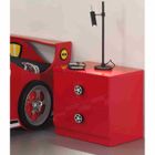 Vipack - Chevet 2 tiroirs - Rouge - L 50 x P 16 x H 43 - MONZA