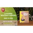 PROTECT EXPERT PYRNAT Pyramide Moustiques & Mouches Duree 15 Jours (en Fonction Remplissage) Efficace Moustiques Tigres-1