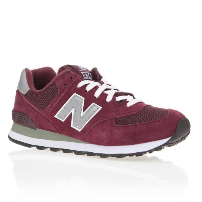 new balance m574 bordeaux