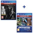 Pack 2 Jeux PS4 PlayStation Hits : The Last Of Us Remastered + Uncharted The Nathan Drake Collection-0
