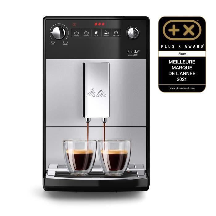 MELITTA F230-101 - Machine à café Purista® - Expresso Automatique avec broyeur à grains - 1450W - Réservoir d'eau 1,2L - Argent - État correct Melitta sur Cdiscount Seconde Vie