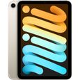 Apple - iPad mini (2021) - 8,3" WiFi + Cellulaire - 256 Go - Lumière Stellaire-0