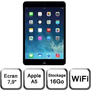 TABLETTE TACTILE Apple iPad mini Wi-Fi 16 Go Gris sidéral