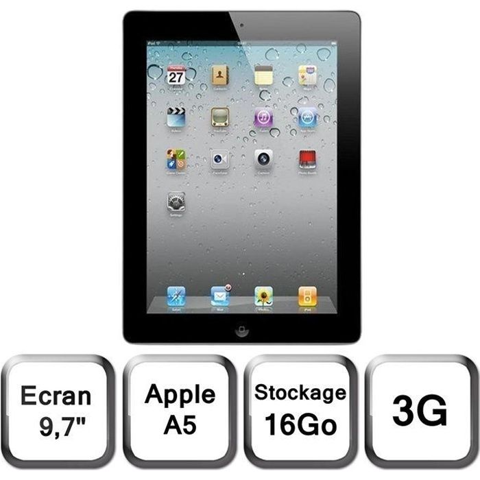 Apple iPad 2 16 Go 3G