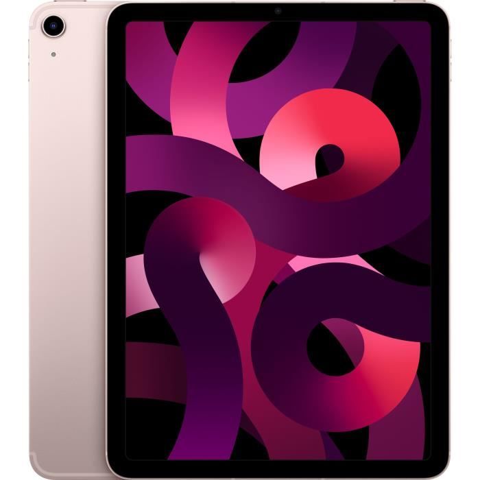 Apple - iPad Air (2022) - 10,9" - WiFi + Cellulaire - 64 Go - Rose