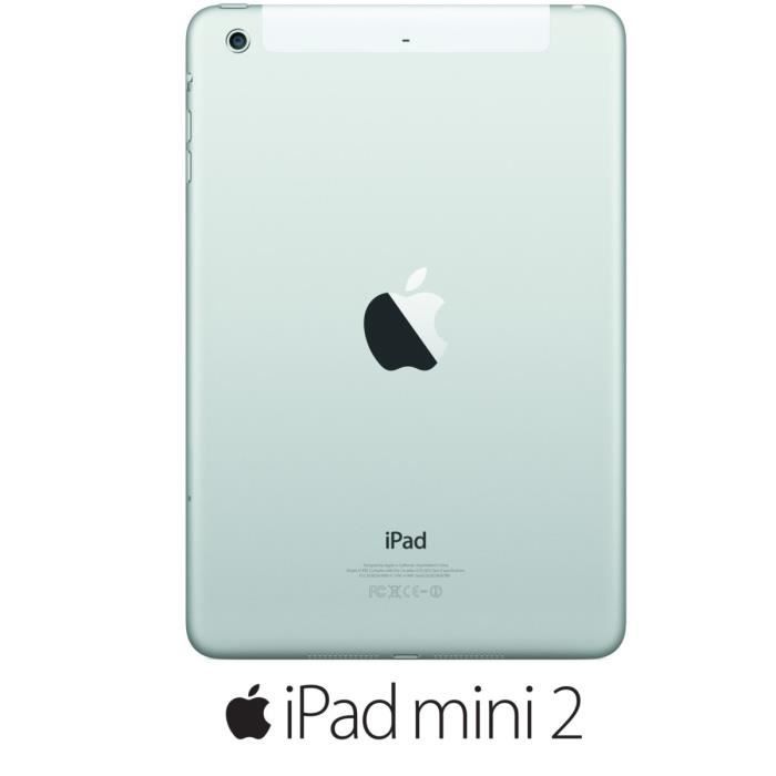 Apple iPad Mini 2 Wi-Fi Cellular 32Go Argent2