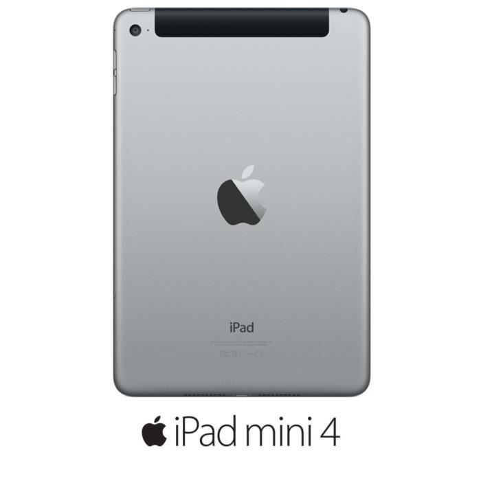Apple iPad mini 4 Cellulaire - MNWE2NF/A - 7,9"3