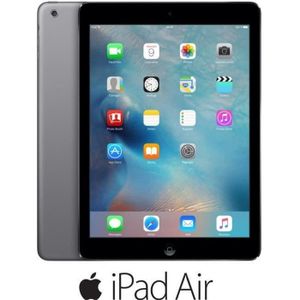 TABLETTE TACTILE iPad Air Wi-Fi Gris sidéral 16Go (MD785NF/B)