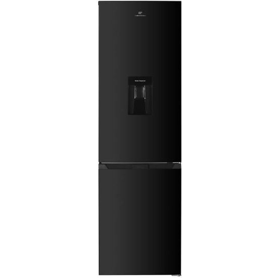 Réfrigérateur congélateur bas CONTINENTAL EDISON - 251L -Total No Frost - Noir - L 55 cm x H 180 cm