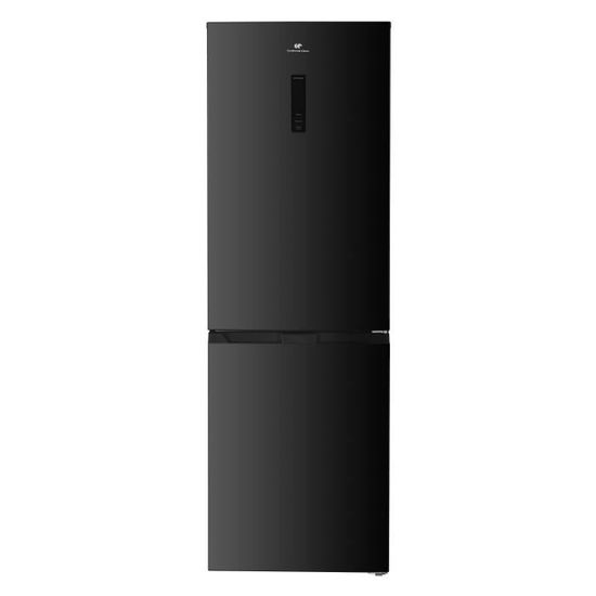 Réfrigérateur combiné CONTINENTAL EDISON CEFC323NFB - 323L - Total No Frost - display sur la porte - Classe D - Noir