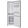 Réfrigérateur congélateur bas CONTINENTAL EDISON - 251L -Total No Frost - Noir - L 55 cm x H 180 cm-1