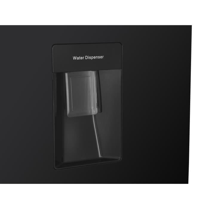 Réfrigérateur congélateur bas CONTINENTAL EDISON - 251L -Total No Frost -  Noir - L 55 cm x H 180 cm - Achat / Vente réfrigérateur classique Réfrigérateur  congélateur bas CONTINENTAL EDISON 