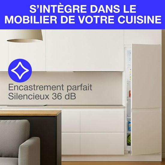 Réfrigérateur encastrable tout utile CONTINENTAL EDISON 294L Froid — free download